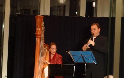 13.12.2014 - Konzert für Klarinette und Harfe