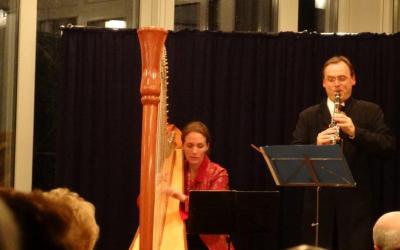 13.12.2014 - Konzert für Klarinette und Harfe